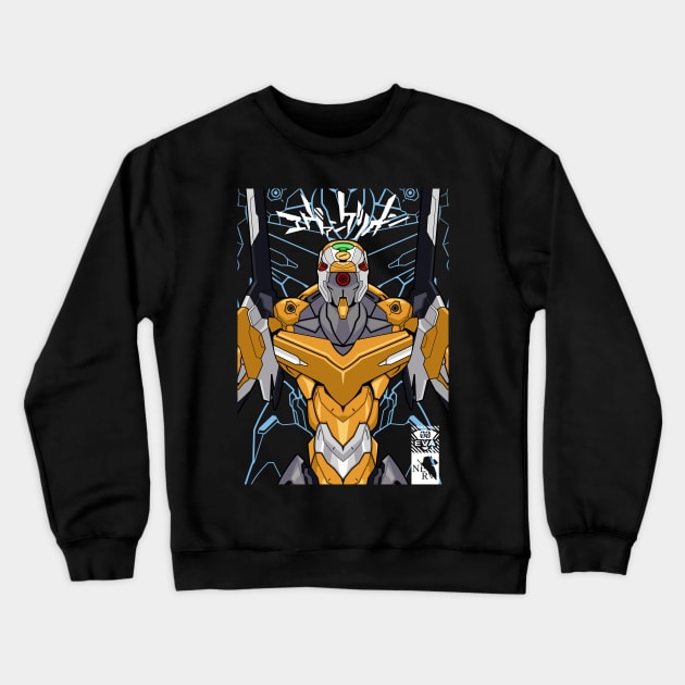 Evangelion Unit 00 Crewneck Sweatshirt by don_kuma